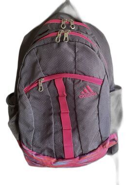 Adidas 15” Stratton 3 Pink/Gray Backpack
